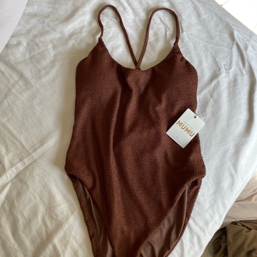 Never worn- show me your mumu swimsuit